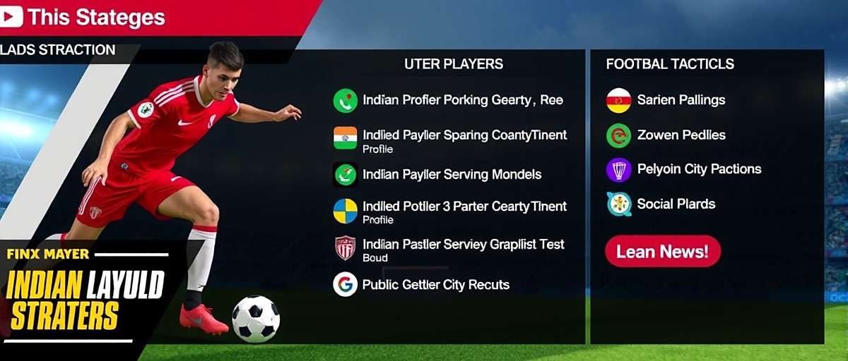 Goa Future Football Legends - Player Strategies Goa Future Football Legends strategy guide showing Indian player tactics and techniques